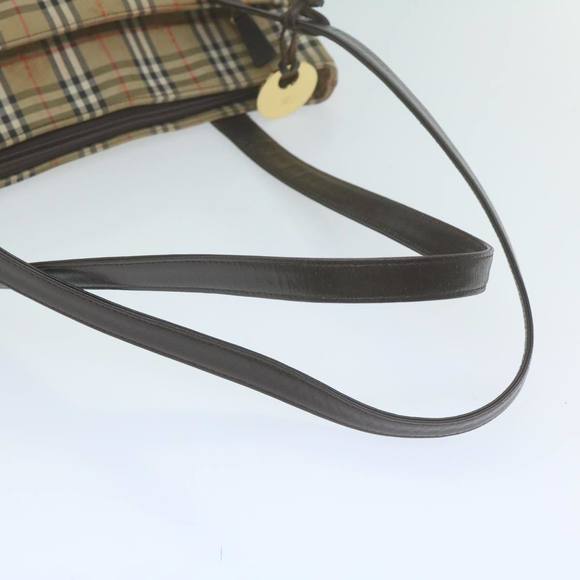 BURBERRY Nova Check Tote Bag Canvas Beige Auth 66489 - Picture 7 of 16